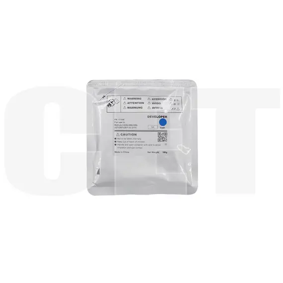 Девелопер IU-217C-Developer для KONICA MINOLTA Bizhub C227i/C257i/C287i (CET) Cyan, 180г, 90000 стр., CET171046