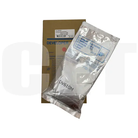 Девелопер DV-610M для KONICA MINOLTA Bizhub PRO C5500/C5501/C6000 (CET) Magenta, 1100г, DGP0665