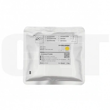 Девелопер для KONICA MINOLTA Bizhub C250i/300i/360i (CET) Yellow, 210г, 1000000 стр., CET171032